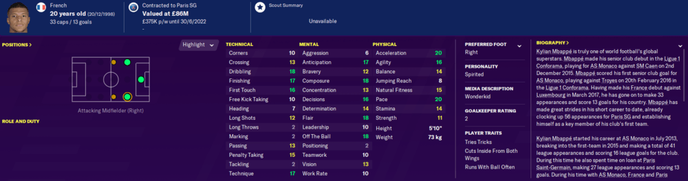 Football Manager 2020 wonderkids