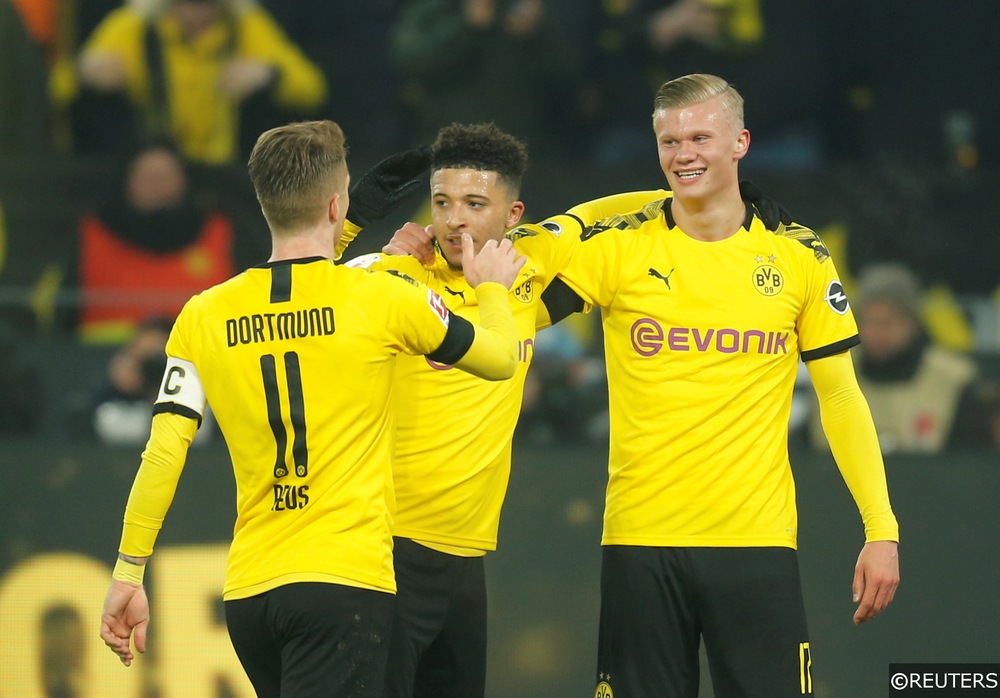 Erling Haaland, Marco Reus, Jadon Sancho