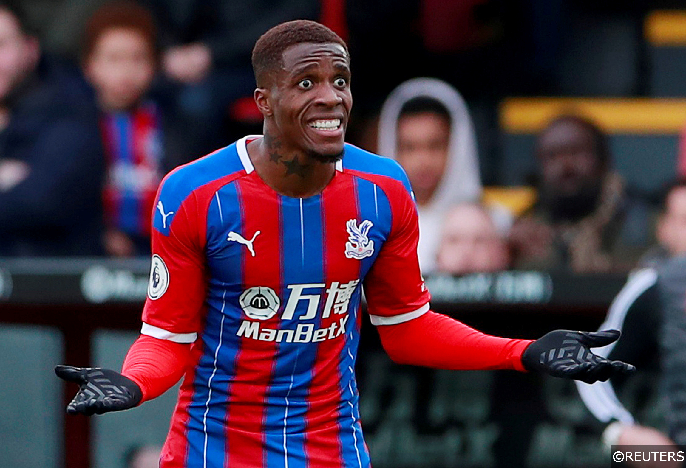 Crystal Palace and Ivory Coast forward Wilfried Zaha