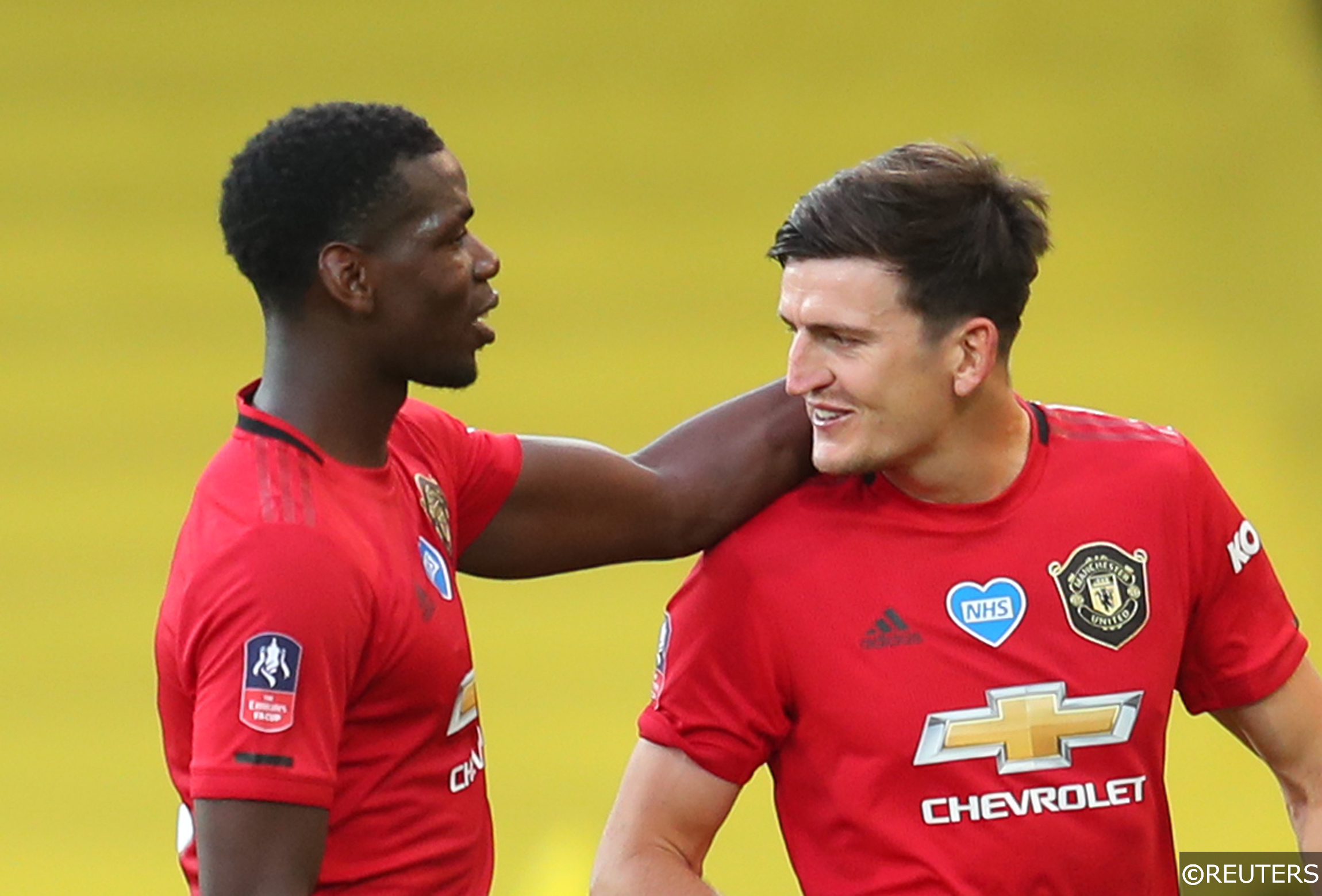 Man Utd's Pogba and Maguire