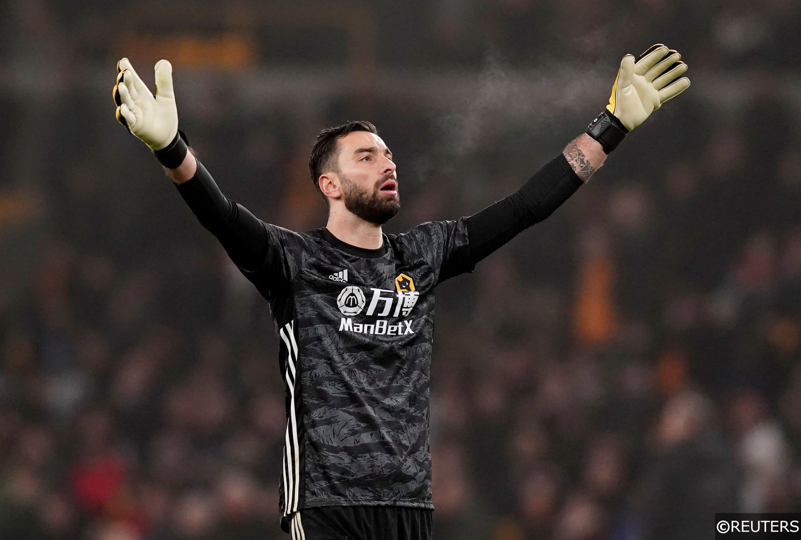 Wolves goalkeeper Rui Patricio