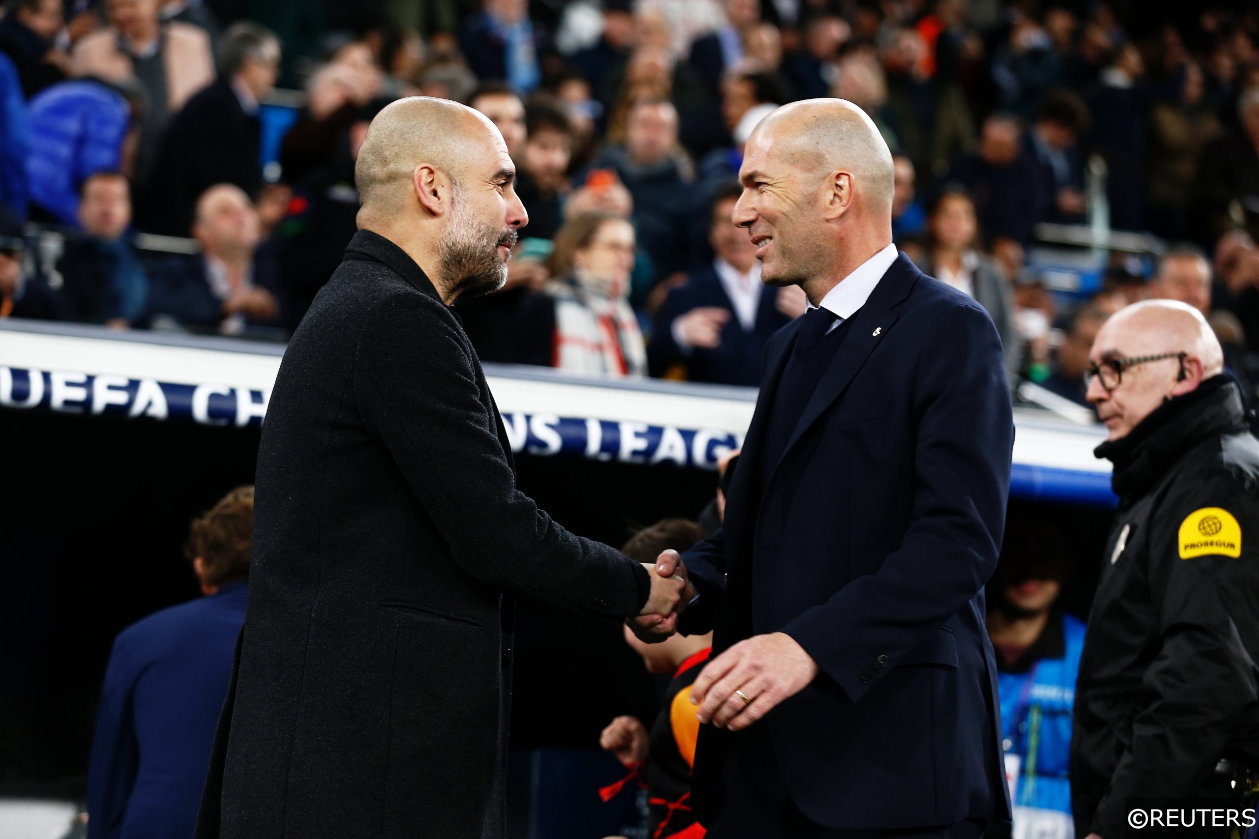 Pep Guardiola Zinedine Zidane