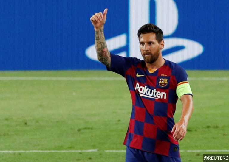 Odds on Messi's next club after shock transfer request at Barcelona