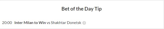 bet of the day winning tip
