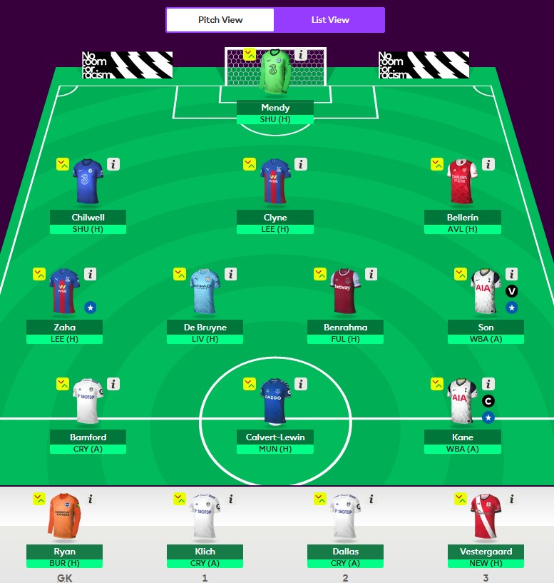 FST's FPL GW8 Selection