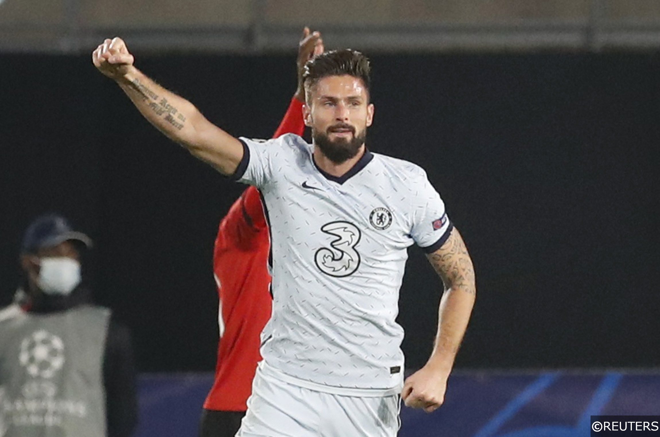 Olivier Giroud Chelsea Champions League