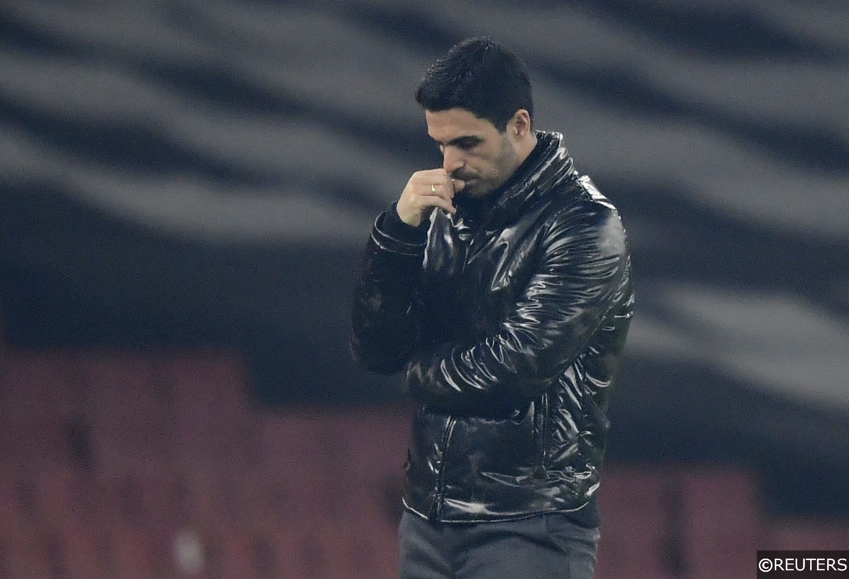 COMPLIANT - Mikel Arteta Arsenal manager vs Molde Europa League