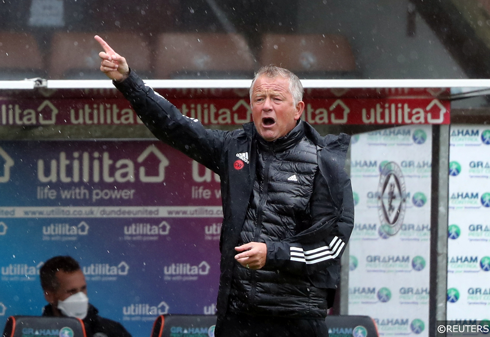 COMPLIANT - Chris Wilder pictured at Sheffield United's friendly against Dundee United
