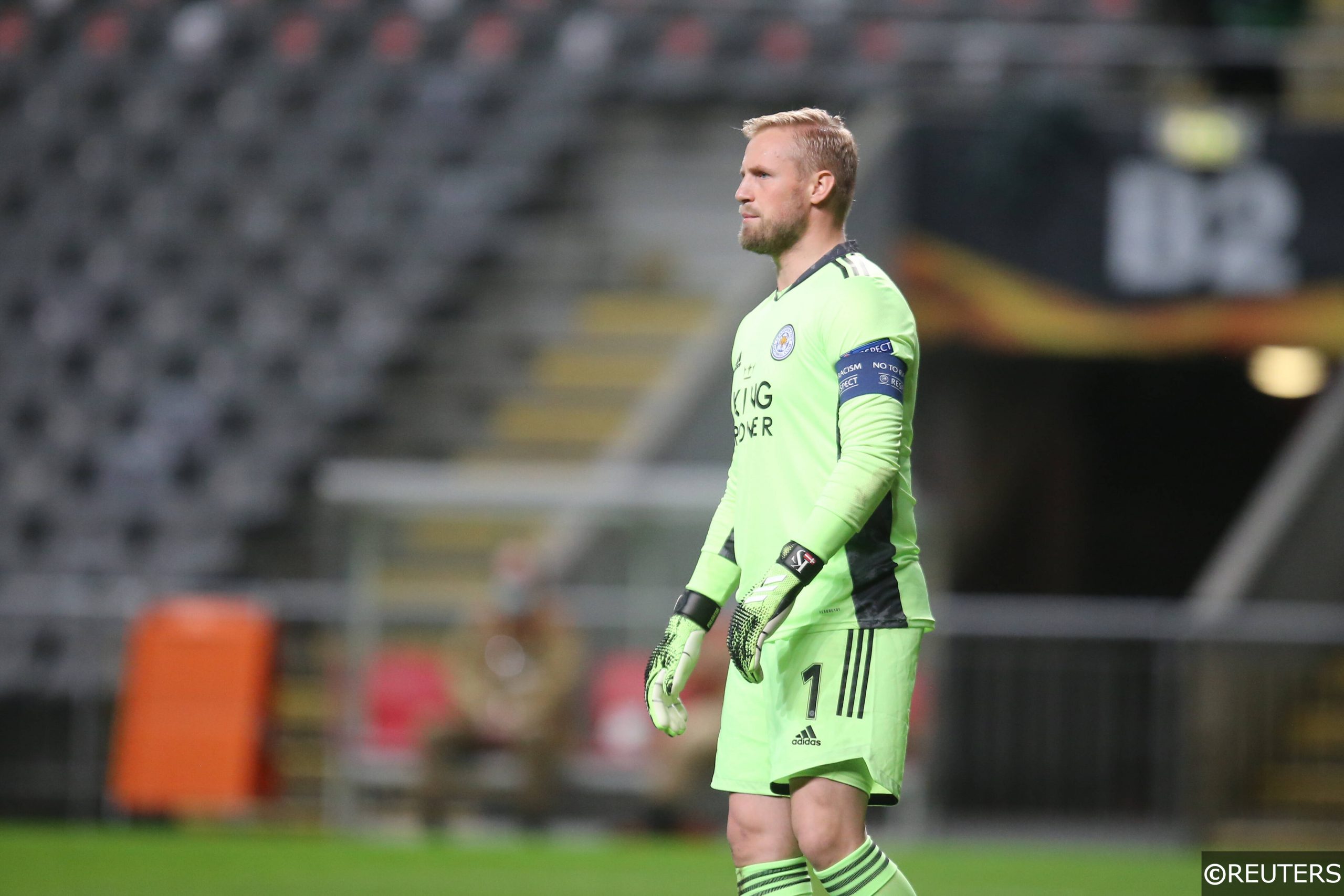 COMPLIANT - Kasper Schmeichel Leicester City Europa League