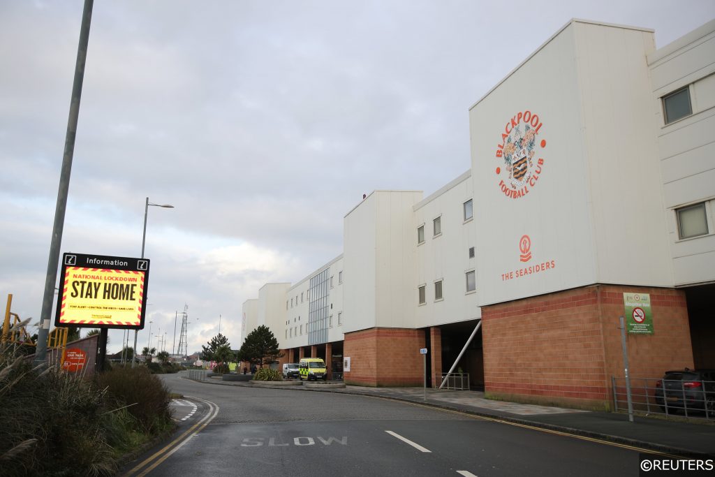 COMPLIANT Blackpool stadium Bloomfield Road-min