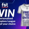 Competition time: WIN a personalised Champions League shirt of your choice!