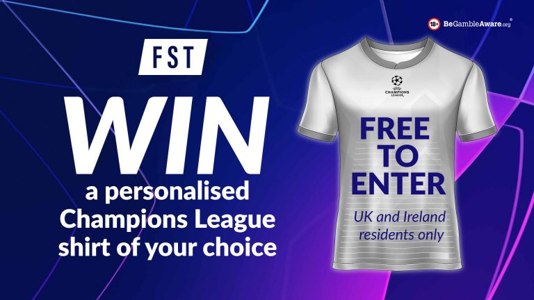 Competition time: WIN a personalised Champions League shirt of your choice!