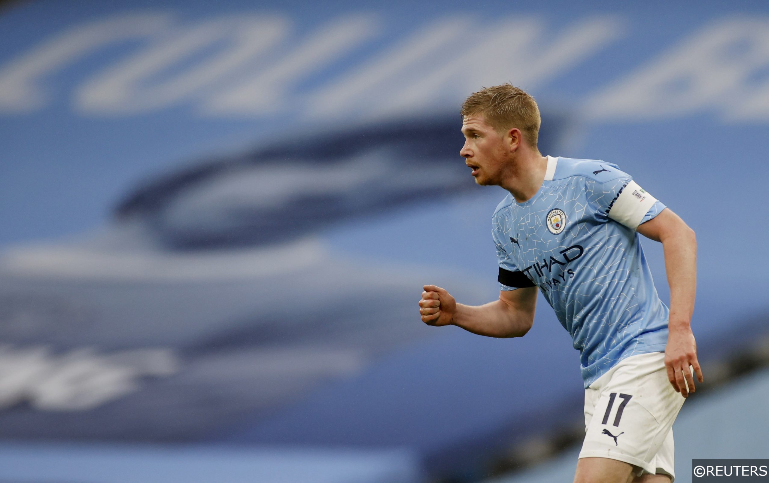 COMPLIANT - Kevin De Bruyne for Man City in the FA Cup