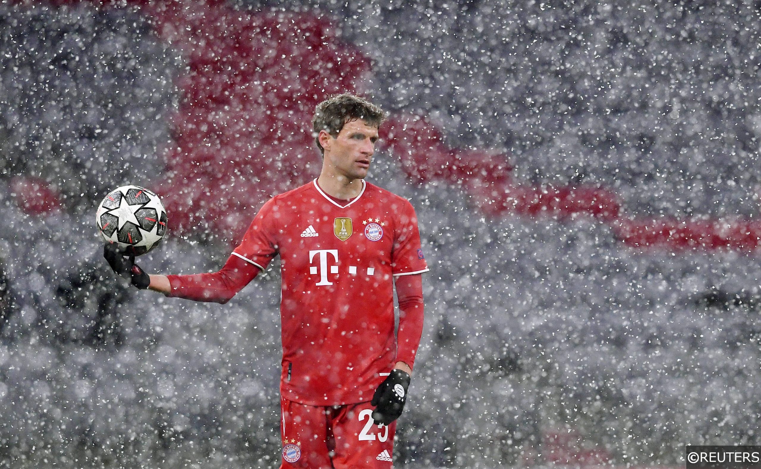 COMPLIANT - Thomas Muller Bayern Munich Champions League
