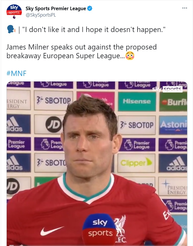 Patrick Bamford James Milner Super League