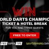Competition: WIN PDC World Darts Championship Break For You & Three Guests!