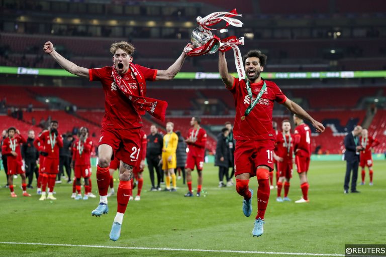 Can 66/1 Liverpool complete famous quadruple after EFL Cup win?