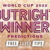 Qatar World Cup 2022 outright winner predictions, tips & betting odds