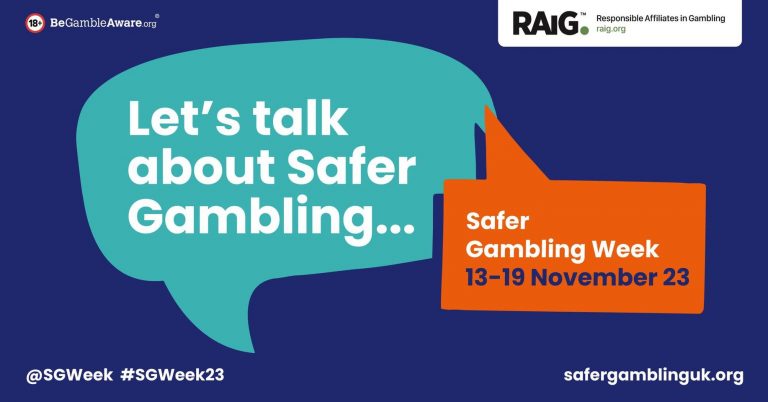 Safer Gambling Week 2023: 13th to 19th of November