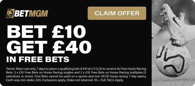 Bet £10 Get £40 In Free Bets