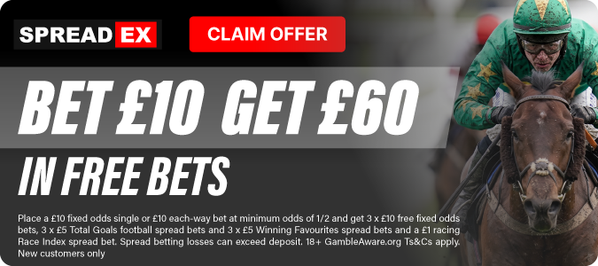 Bet £10 Get £60 In Free Bets