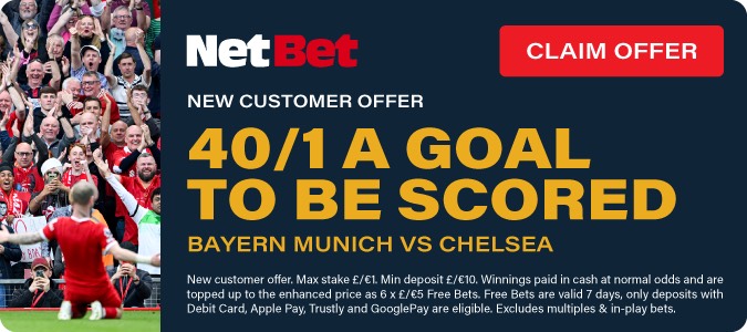 30/1 Bayern Munich Vs Chelsea A Goal To Be Scored