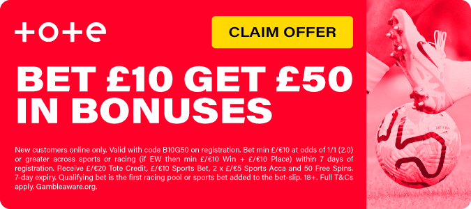 Bet £10 Get £50 In Free Bonuses