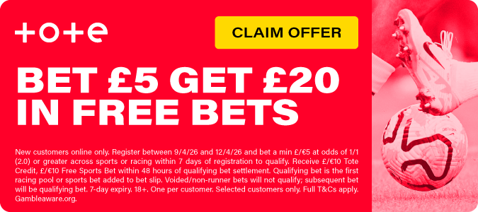 Bet £5 Get £20 In Free Bets