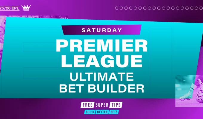 29/1 Shots Bet Builder covering Saturday's 4 Premier League games