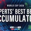 World Cup Experts' Best Bets: 180/1 group stage accumulator